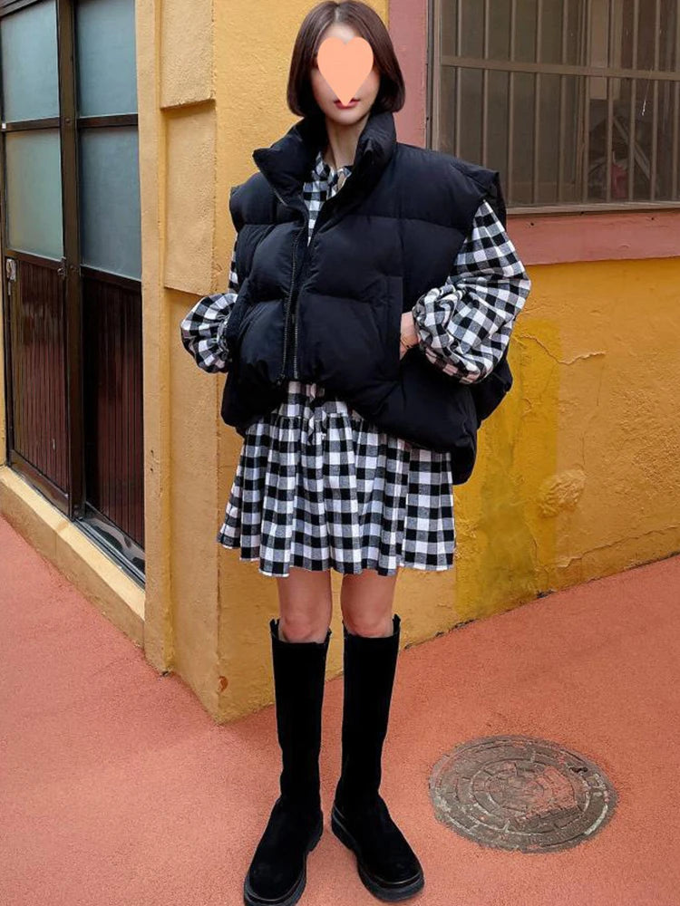 Cotton Padded Puffer Vest