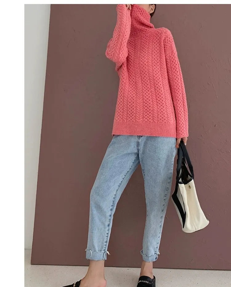 Cashmere Turtleneck Sweater