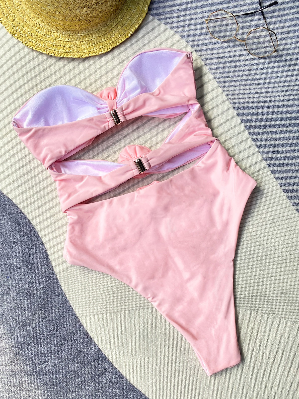 Rosette One Piece Swimsuit