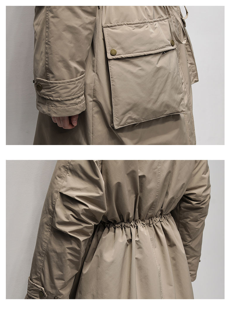 Down Parka with Fur Hood