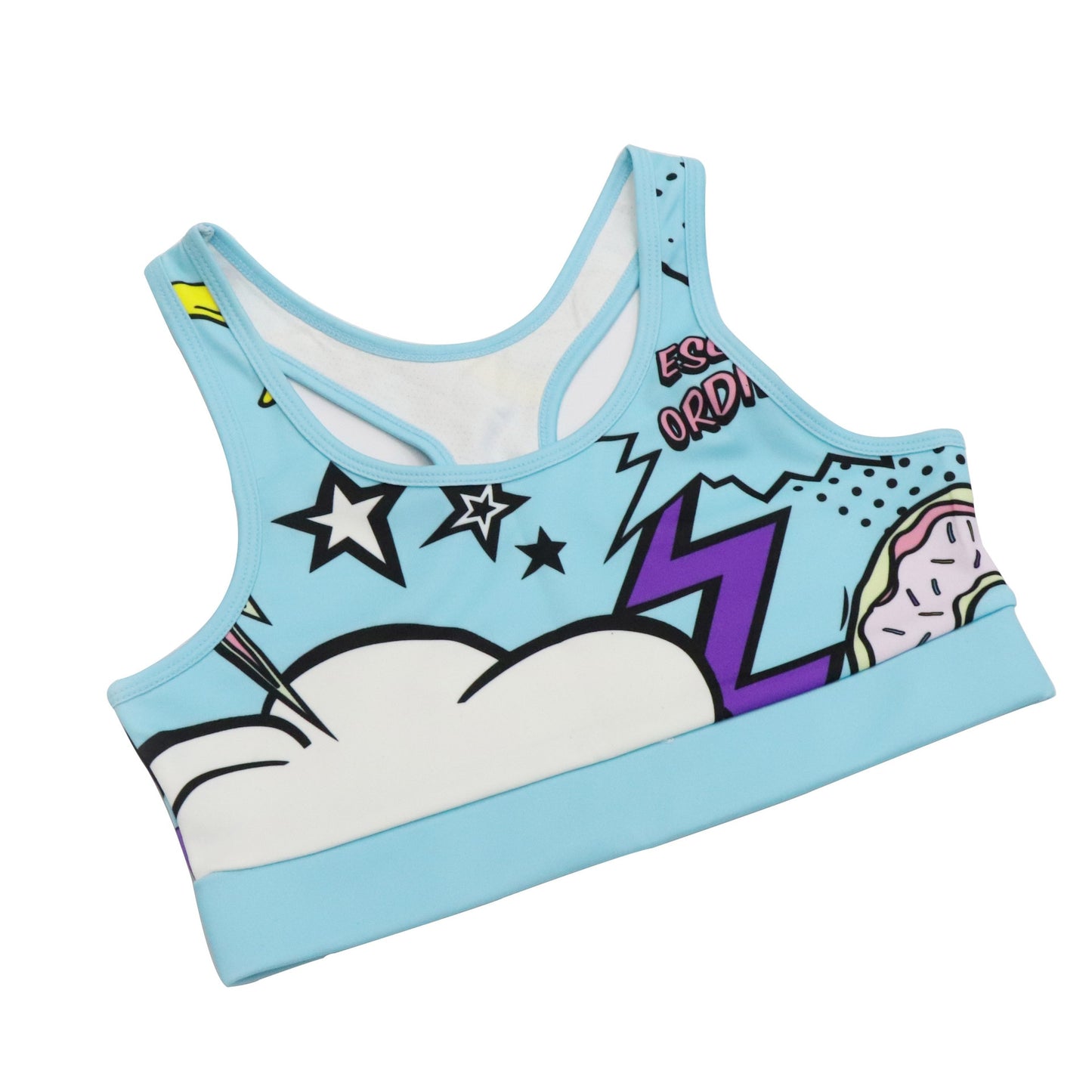 Cartoon Print Yoga Set