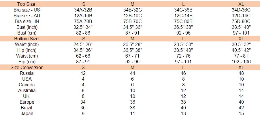 Cannes 3-piece Bikini Set