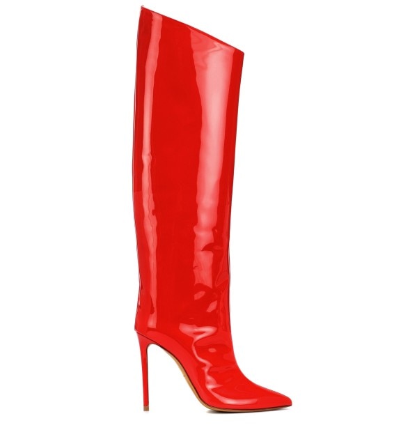 Genuine Leather Stiletto Boots - Multiple Colors