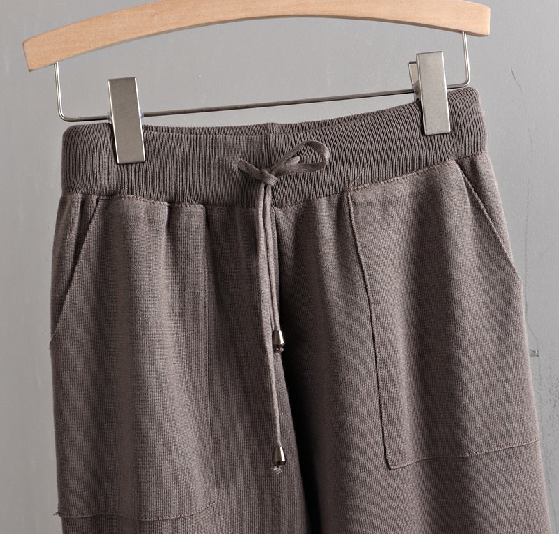 3 Piece Knit Tracksuit - Multiple Colors