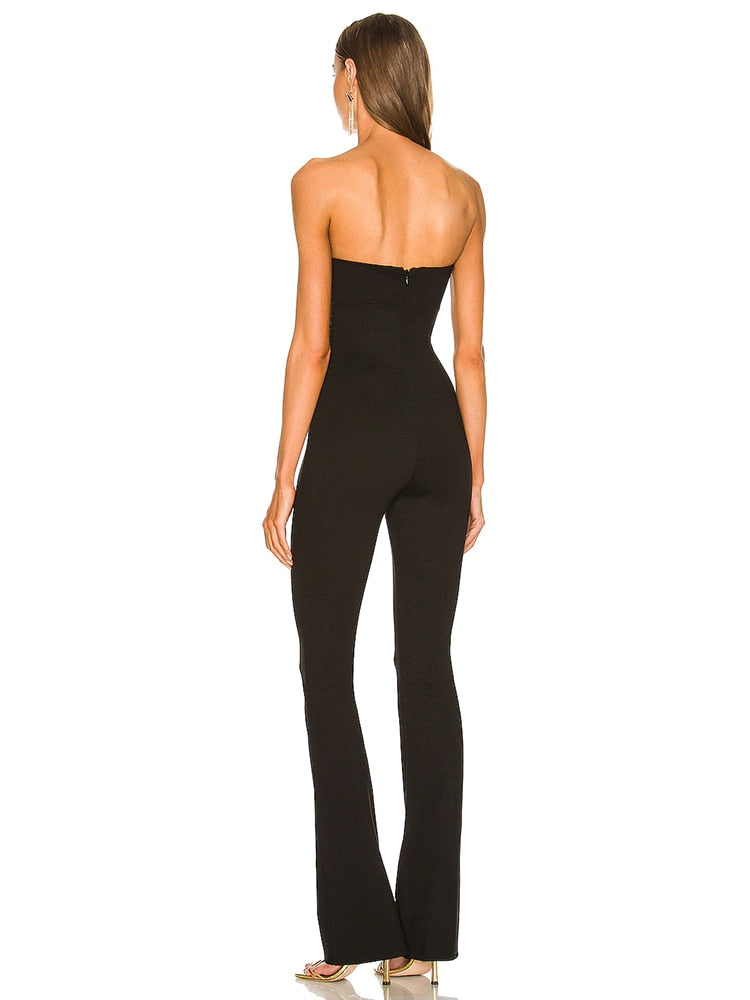 Sleeveless Cutout Jumpsuit