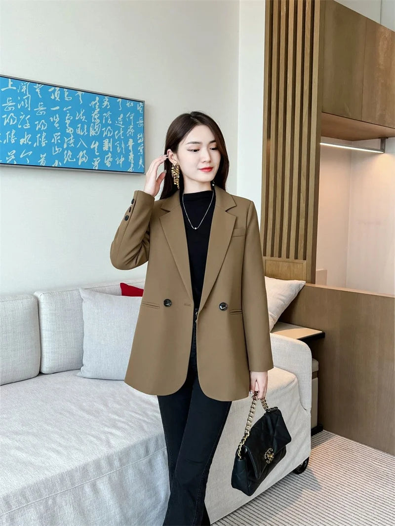 Lined Cotton Blazer