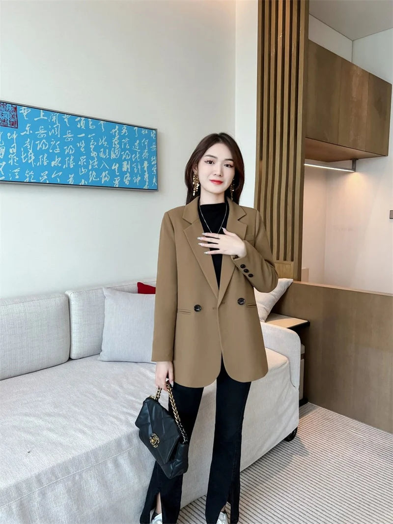 Lined Cotton Blazer