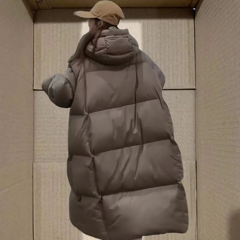 Cargo Pocket Duck Down Winter Parka