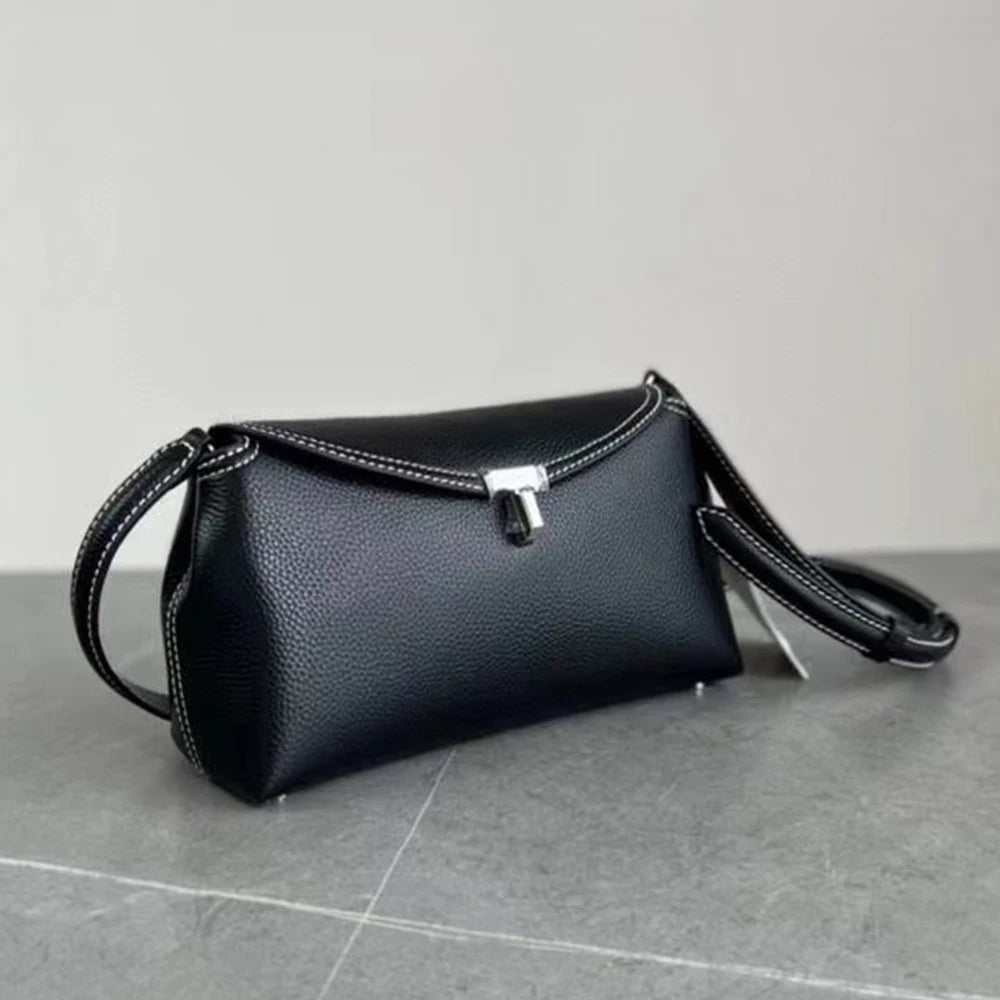 Medium Genuine Leather Kapri Handbag