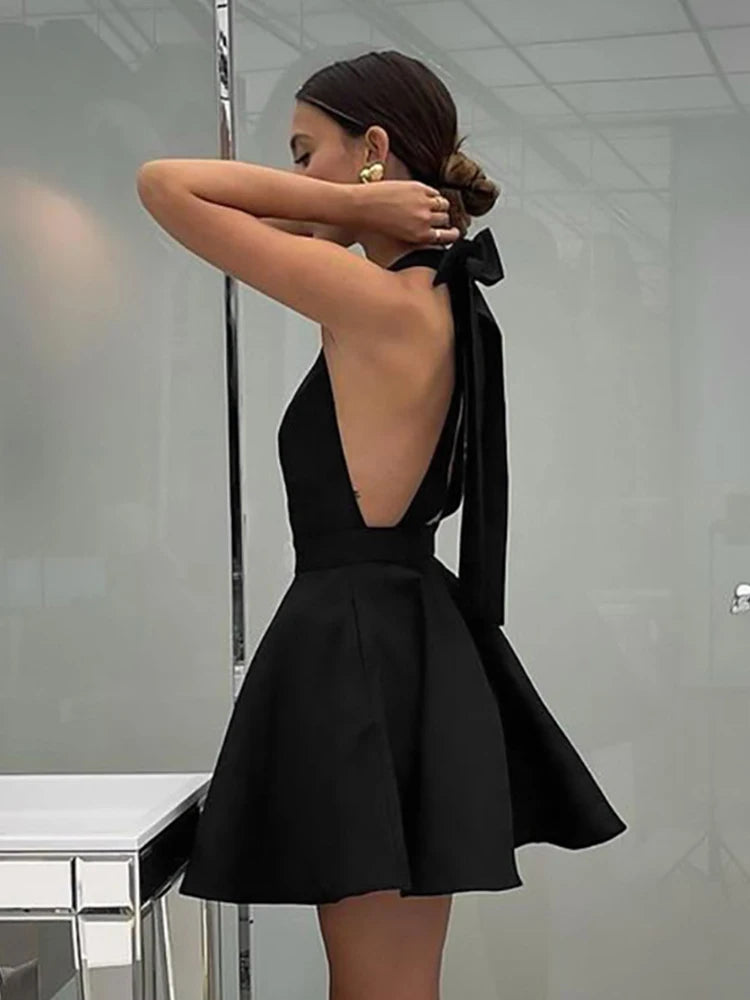 Breakfast at Tiffany's Halter Dress