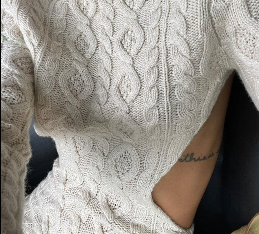 Knit Mini Sweater Dress