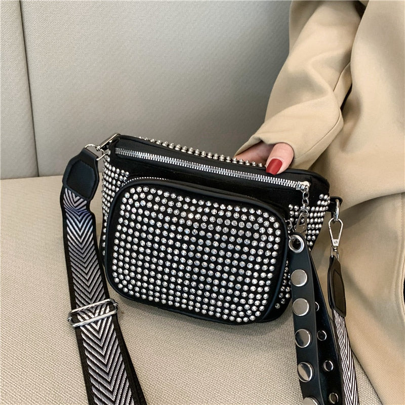 Blinged Out Crossbody Fanny Bag