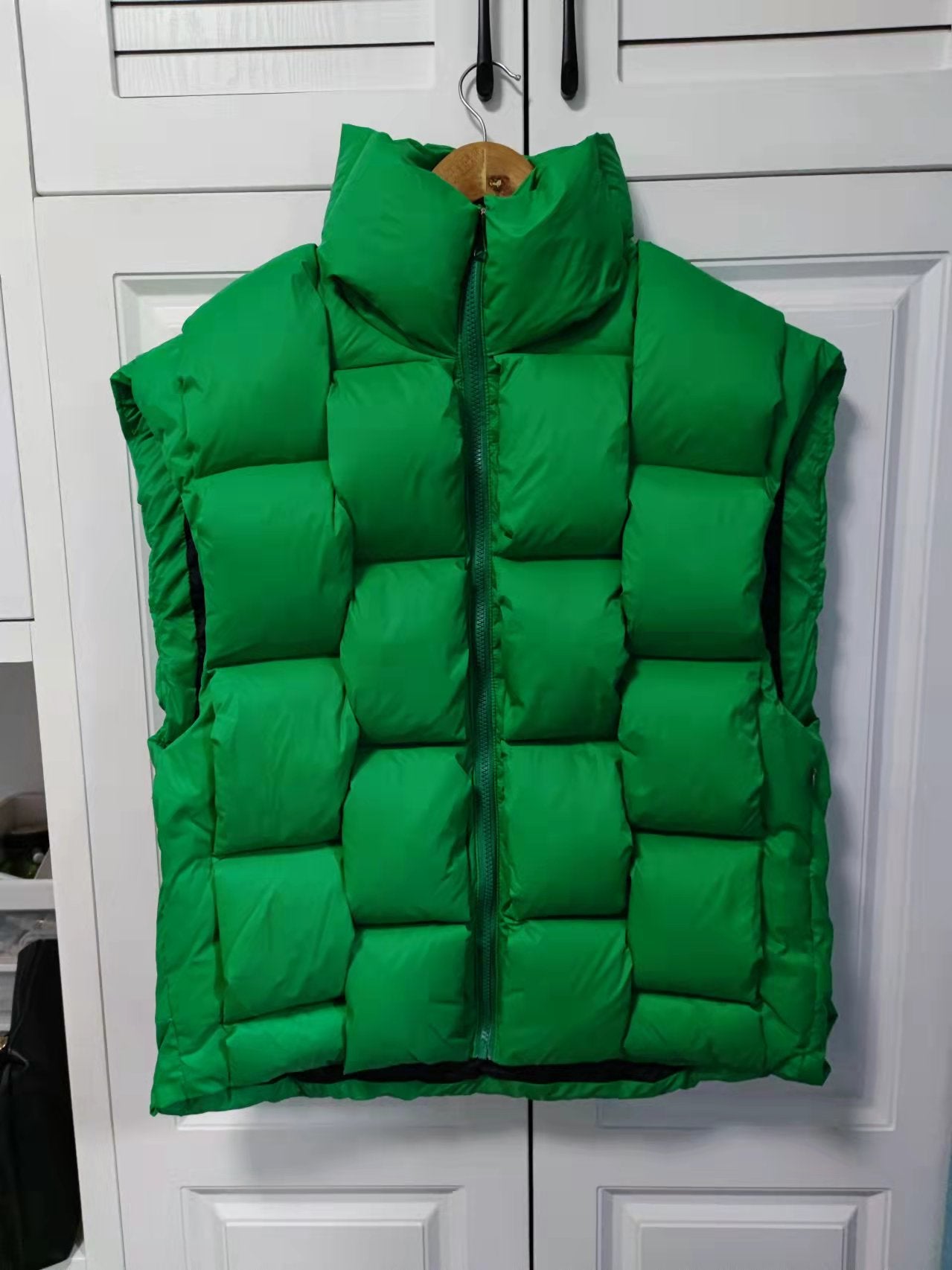 White Duck Down Bubble Vest - Multiple Colors