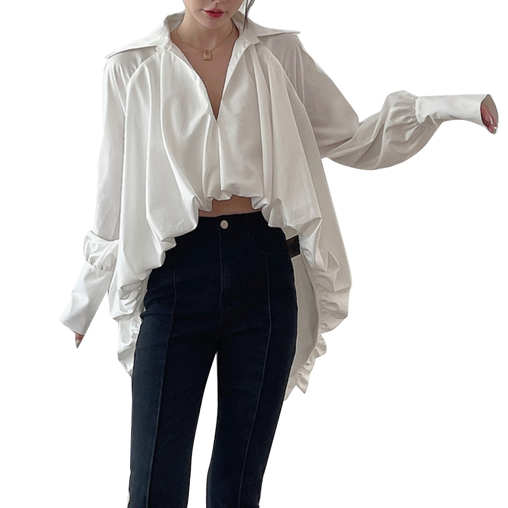 Front Cropped Blouse