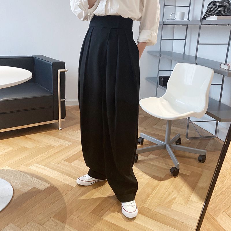 High Waisted Harem Trousers - 2 Colors