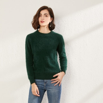 100% Mink Cashmere Sweater