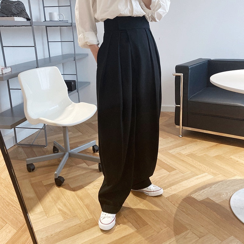 High Waisted Harem Trousers - 2 Colors