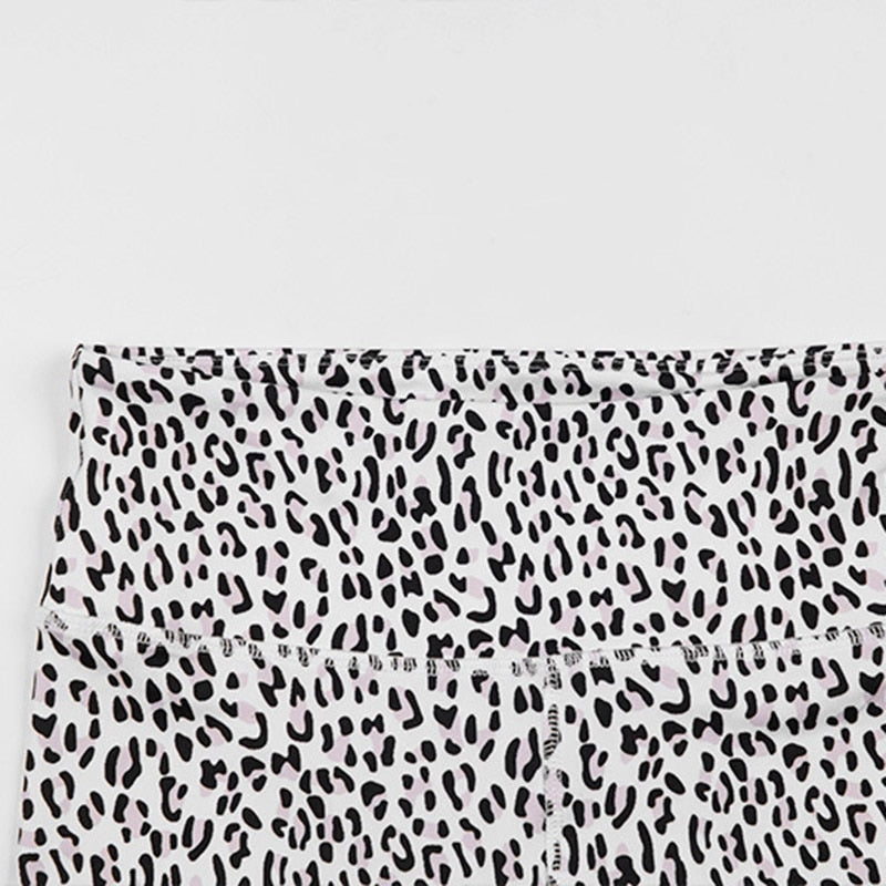 Leopard Print Yoga Set